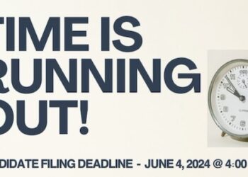 DEADLINE TUESDAY TO SIGN UP FOR CITY COUNCIL, BOE SEATS