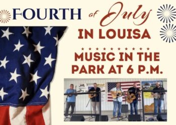 LOUISA PARADE AND MUSIC IN THE PARK SLATED FOR THURSDAY!!!