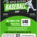 BRYCE BLEVINS TO HOST BASEBALL CAMP IN LOUISA