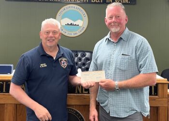KLC Presents Safety Grant to the City of Louisa