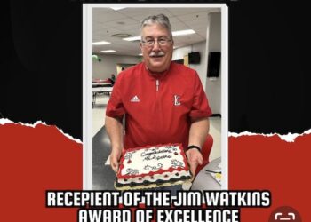 LAWRENCE CO. ASSISTANT COACH SAM SPARKS RECEIVES ‘AWARD OF EXCELLENCE’