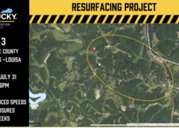 PAVING TO BEGIN ON LOUISA TO FALLSBURG RD STARTING THIS WEEK