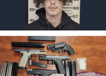 LAWRENCE COUNTY, KY ADULT TEENAGER ARRESTED ON DRUG AND WEAPONS CHARGES IN FT. GAY