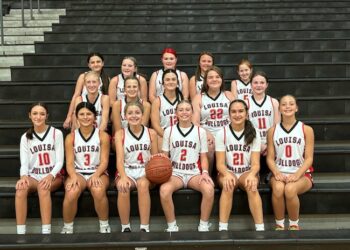 LOUISA MIDDLE SCHOOL GIRLS BASKETBALL SPLITS TWO OVC CONFERENCE GAMES