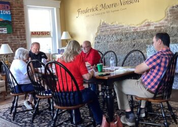 LC TOURISM COMMITTEE DONATES TO SEPTEMBERFEST