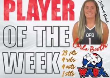 Booth nails 7 threes to lead OnPoint Swish to blowout win, earns player of the week honor