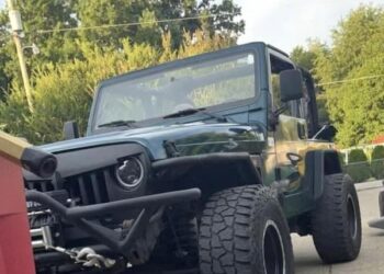 LOUISA POLICE SEEKING INFO ON STOLEN JEEP