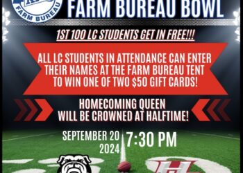 LAWRENCE COUNTY FARM BUREAU BOWL FRIDAY NIGHT; FREE FOR FIRST 100 STUDENTS