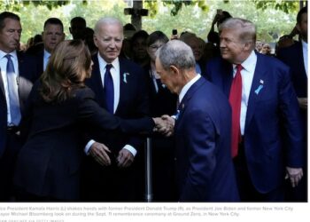 U.S. LEADERS VOW TO “NEVER FORGET”