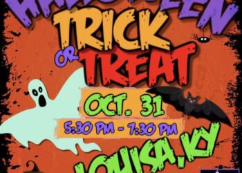 THE SPOOKS ARE COMING TOMORROW NIGHT 5:30. — 7:30 IN LOUISA