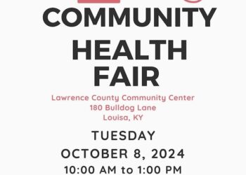 LAWRENCE CO. COMMUNITY HEALTH FAIR 2024  IS TOMORROW (TUESDAY)