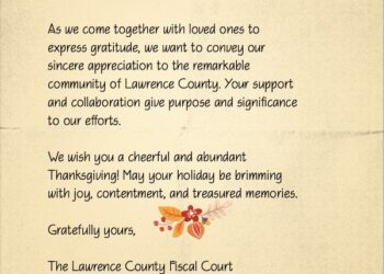 Lawrence Co. local government offices will be **closed** on Thursday and Friday