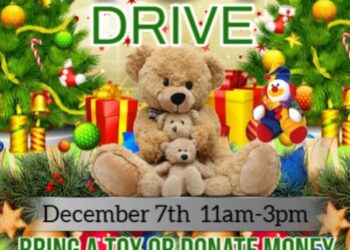 LOUISA POLICE & FIRE DEPARTMENTS WILL BE HAVING A TOY DRIVE ON DECEMBER 7TH