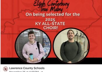 PAIR OF LCHS STUDENTS CHOSEN FOR ALL-STATE CHOIR
